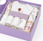 New Born Baby Essentials Gift Box Multicolor - Pack of 35